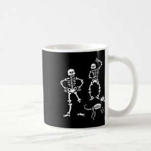 Dog Skull Skeleton Running Halloween Costume Party Coffee Mug