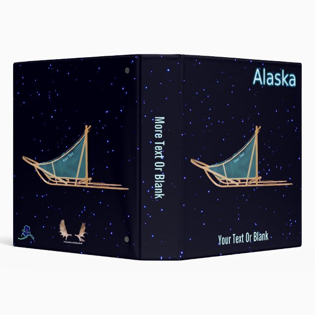 Dog Sled - Alaska Binder (Background)