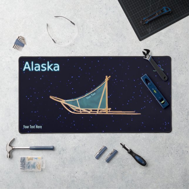 Dog Sled - Alaska Desk Mat (Workstation)