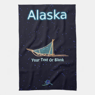 Dog Sled - Alaska Kitchen Towel
