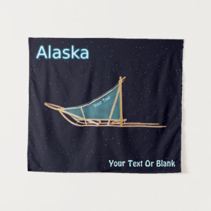 Dog Sled - Alaska Tapestry