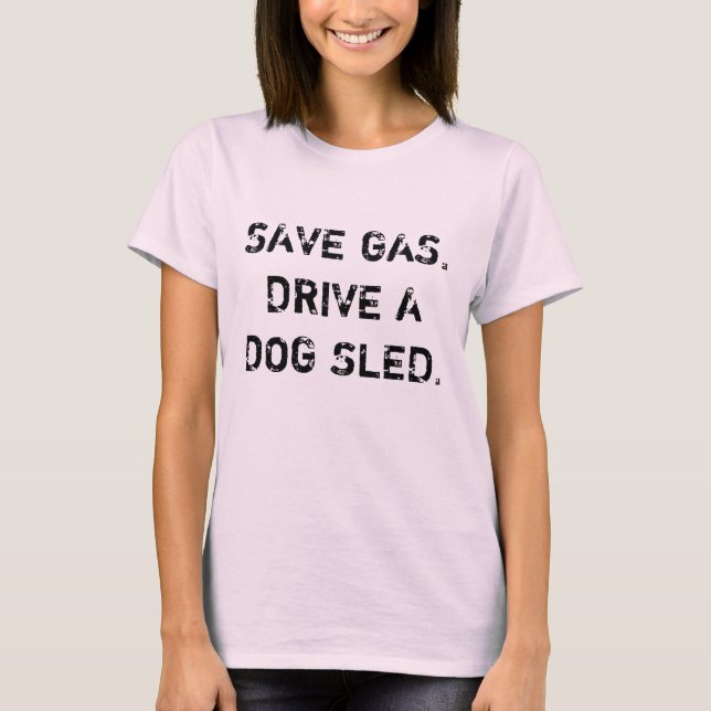 dog sled T-Shirt (Front)