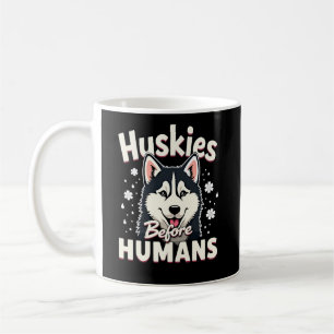 Dog Sledding Mushing Adventure Husky Team Winter Coffee Mug