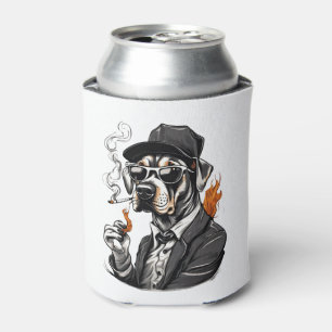 Dog Smoking Essential T-Shirt Can Cooler