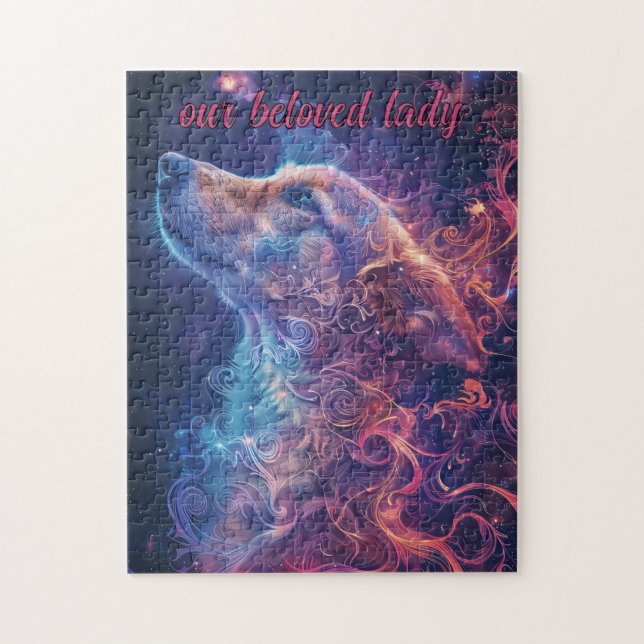 Dog Spirit Jigsaw Puzzle (Vertical)