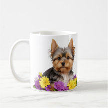 Dog Spring Flowers
