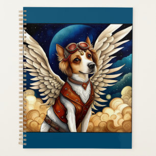 Dog steampunk wings planner
