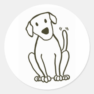 Dog Sticker - Labrador Love