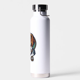 Dog Sticker   Water Bottle
