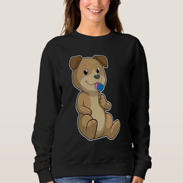 Dog Sweets Lollipop Sweatshirt (Front)