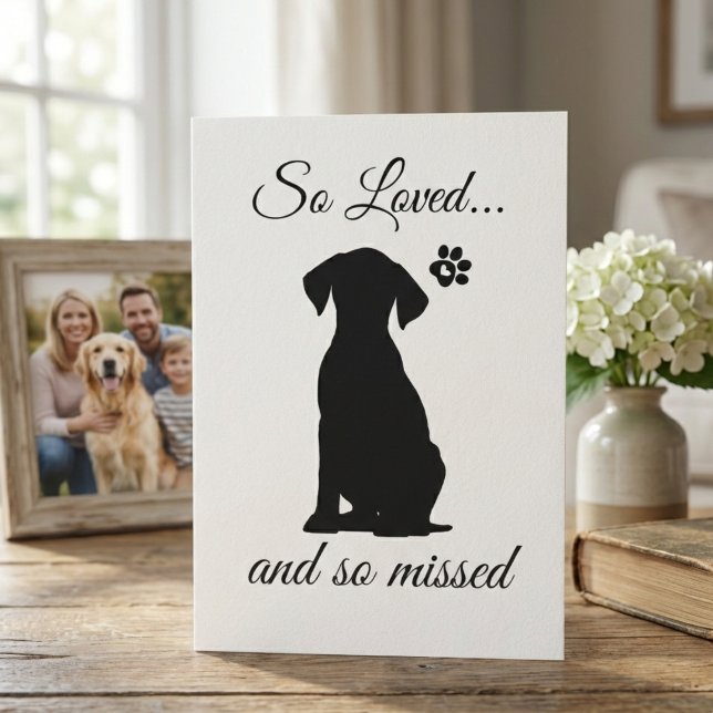 Dog Sympathy Card Printable - Instant Download  (Dog Sympathy Card Printable - Instant Download for Pet Loss & Condolences )