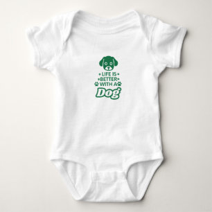 Dog T-shirt Baby Bodysuit