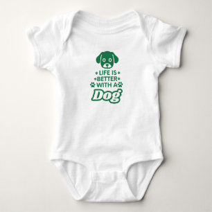 Dog T-shirt Baby Bodysuit