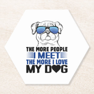 Dog T Shirt Dog T Shirts Custom Dog Shirts Paper Coaster