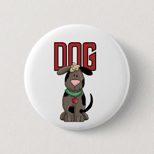 Dog T-shirts and Gifts 2 Inch Round Button
