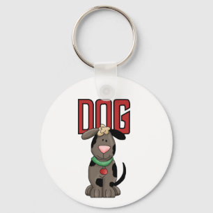 Dog T-shirts and Gifts Keychain