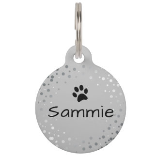 Dog Tag Custom Grey