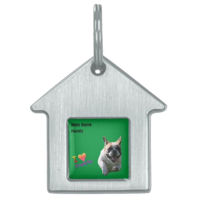 Dog tag French Bulldog  (Front)