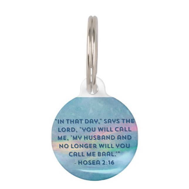 Dog tag scripture (Front)