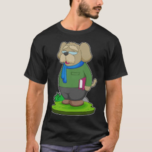 Dog Teacher Book T-Shirt
