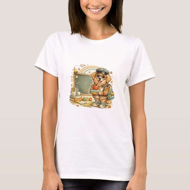 Dog Teacher Shirt | Back to School Tee (Front)