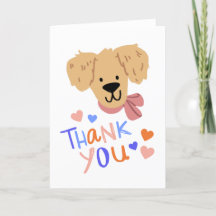 Dog Thank You Card, Pet Sitter Appreciation Card