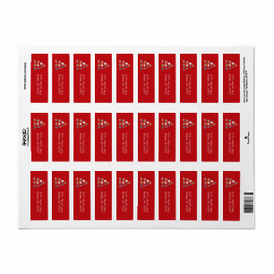 Dog Themed Red Christmas 