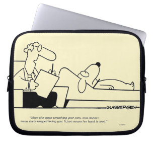 Dog Therapy Laptop Sleeve