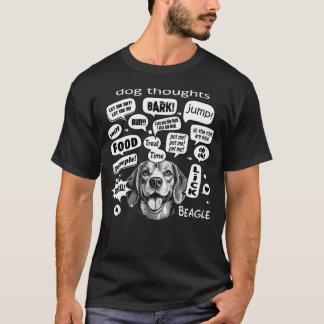 Dog Thoughts – Beagle T-Shirt