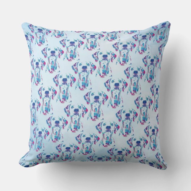 Dog Throw Pillow (Front)
