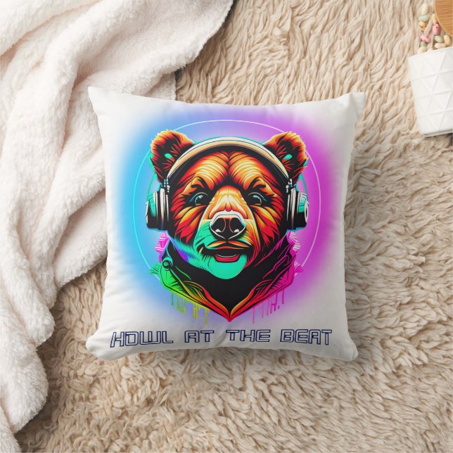 Dog Throw Pillow (Blanket)