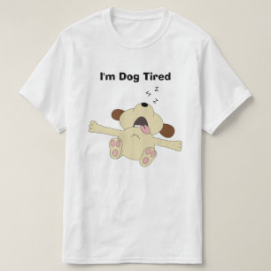 Dog Tired Personalized T-Shirt