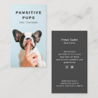 Dog Trainer Cute Puppy Pet Stylish Simple Modern