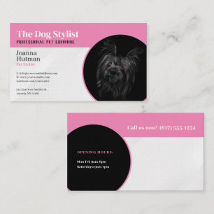 Dog Trainer   Dog Stylist Business Card
