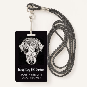 Dog Trainer Pet Services  Badge