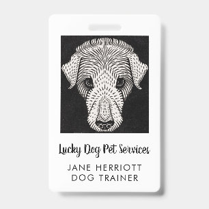 Dog Trainer Pet Services  Badge