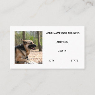 Dog Training Business Card