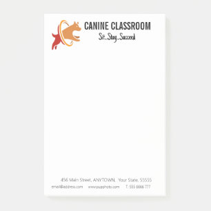 Dog Training Business Custom  Post-it Notes