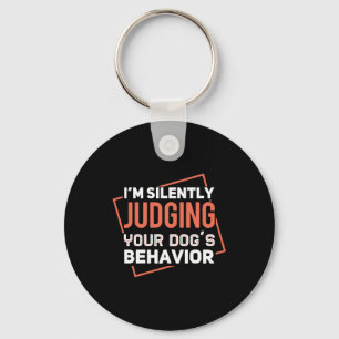 Dog Training Dog s Behaviour Keychain