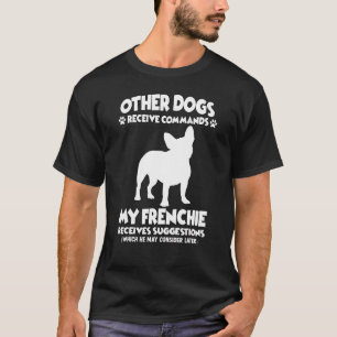 Dog Training Motive French Bulldog T-Shirt