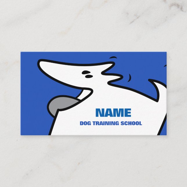 Dog Training School Business Card (Front)