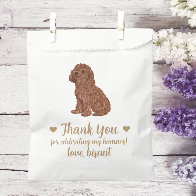 Dog Treat Wedding Favour Bag (Creator Uploaded)