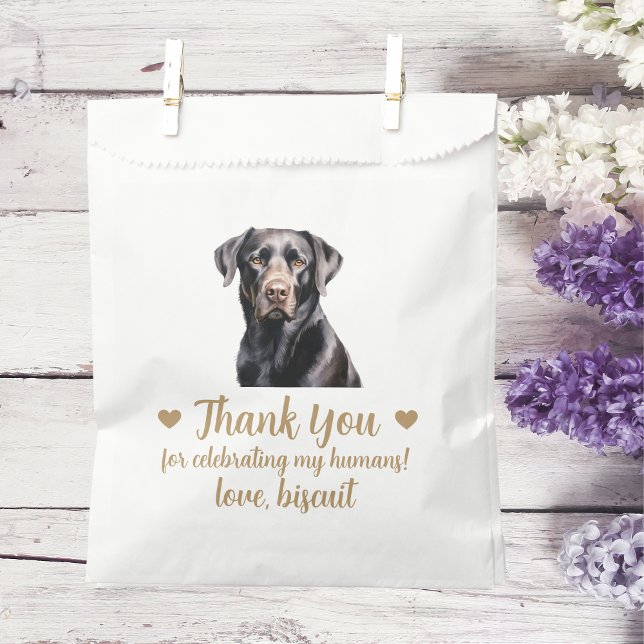 Dog Treat Wedding Favour Bag (Creator Uploaded)