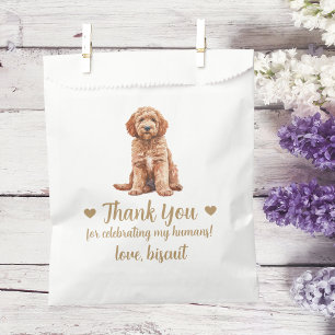 Dog Treat Wedding Favour Bag