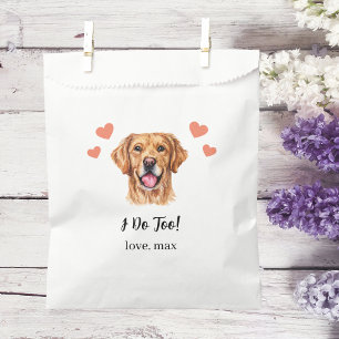 Dog Treat Wedding Favour Bag
