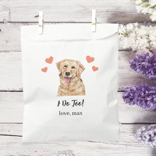 Dog Treat Wedding Favour Bag (Creator Uploaded)