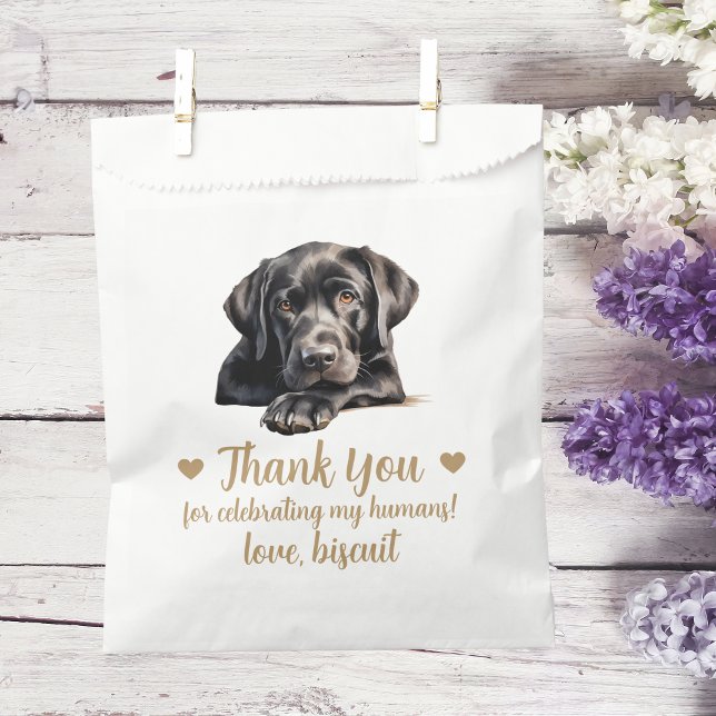 Dog Treat Wedding Favour Bag (Creator Uploaded)