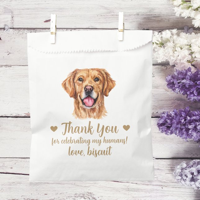 Dog Treat Wedding Favour Bag (Creator Uploaded)
