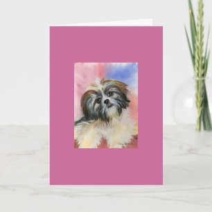Dog Valentine card
