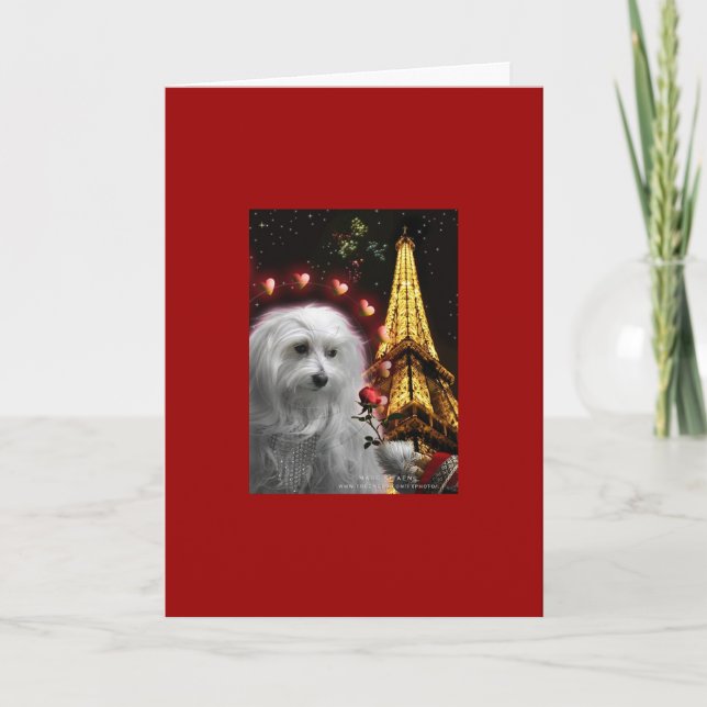 Dog Valentine card (Front)
